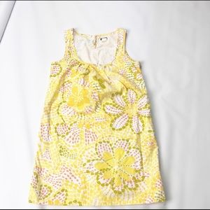 J.Crew Shift Dress Pleated Sleeveless Size 4